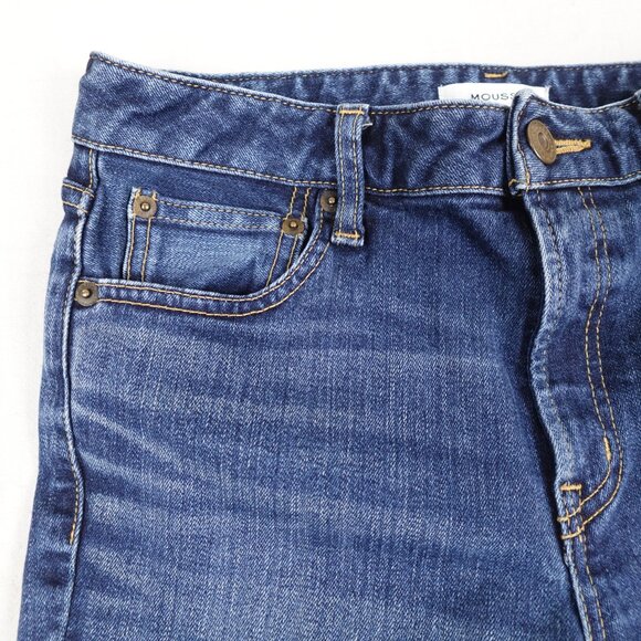 MOUSSY Japan Jeans Womens 27 (29x29) Skinny Stretch Denim - Picture 6 of 12